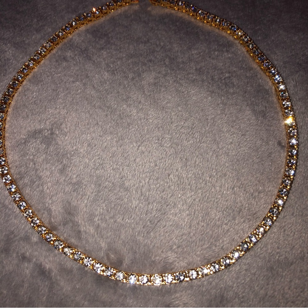 Gold Diamond Chain/ Necklace 20 inch
